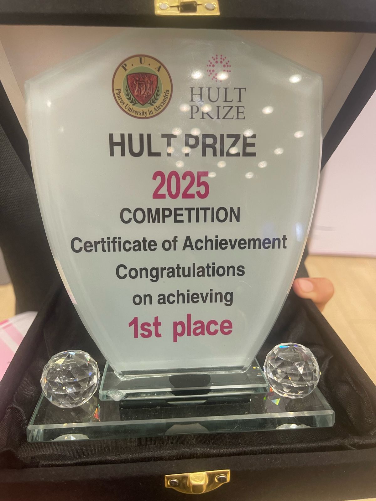 Hult Prize Pharos University Rank 1